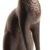 Goodsright Decor Discoveries Egyptian Imports Bastet Cat Goddess Statue - Bronze - 8" Tall - Made in Egypt