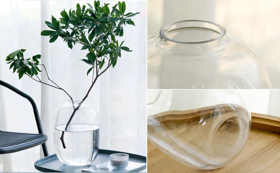 large clear vase clear glass vase for flowers clear vases for home decor farmhouse decor