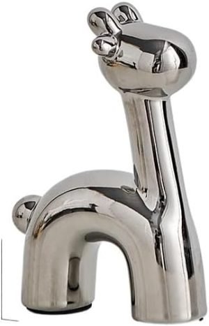 Goodsright Decor Abstract Deer Figurines for Interior Home Desktop Decoration Electroplated Ceramics Art Animals Statue Crafts Modern Home Decor (Color : Deer D, Size : Medium)