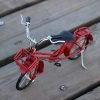 Goodsright Decor Statue D??cor Figurines Gift Distressed Wrought Iron Handicraft Ornaments Mini Bicycle Model Handicraft Ornaments
