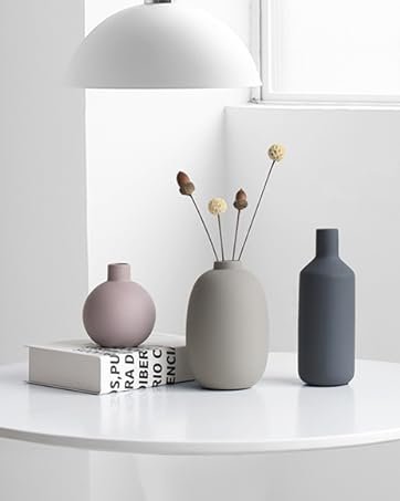 netural vases for decor