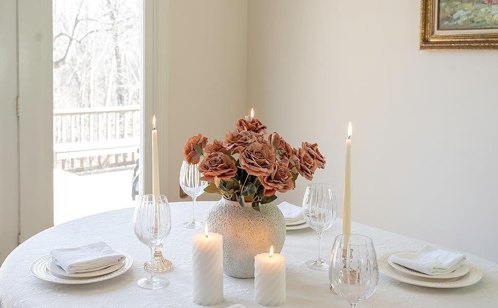 artificial flowers, silk roses, fake flowers