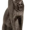 Goodsright Decor Discoveries Egyptian Imports Bastet Cat Goddess Statue - Bronze - 8" Tall - Made in Egypt