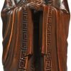 Goodsright Decor Wooden Confucius Ornament Traditional Chinese Figurines Confucius Statue Ornament Boxwood Craft Unique Desktop Decoration Wood Kongzi Statue Figurine Traditional Chinese Figurines