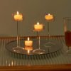 Goodsright Decor 6 Pieces Glass Candleholders Tea Light Candle Holders Clear Wedding Hurricane Tall Elegant Ideal for Dining Party Home Decor Parties Table Settings Gifts
