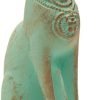 Goodsright Decor Discoveries Egyptian Imports Bastet Cat Goddess Statue - Bronze - 8" Tall - Made in Egypt
