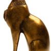 Goodsright Decor Discoveries Egyptian Imports Bastet Cat Goddess Statue - Bronze - 8" Tall - Made in Egypt
