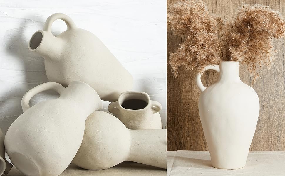 white home decor vase ceramic 