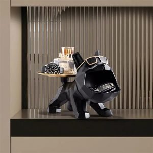 614J5lWULBL._AC_SL1500 Goodsright Decor Resin Handicraft Dog House House House Use for Key Rack Storage Jewelry, Jewelry, Animal House Decoration Statue Sculpture