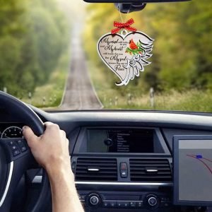 6195rbbHBjL._AC_SL1200 Goodsright Decor Cardinal Memorial Gifts for Loss of Loved One, Loss of Loved Ones Memorial Wooden Ornament. Memorial Christmas Ornament. Memorial Ornament: My Mind Still Talks to You, Gold,red, 5 Pieces