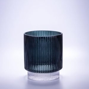 Goodsright Decor Hand Blown Glass Vase, Murano Glass Vase, Centerpiece Vase, Glass Art Vase, Unique Home Decor, Living Room, Wedding, Office Table Display.