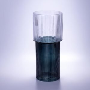 Goodsright Decor Hand Blown Glass Vase, Murano Glass Vase, Centerpiece Vase, Glass Art Vase, Unique Home Decor, Living Room, Wedding, Office Table Display.