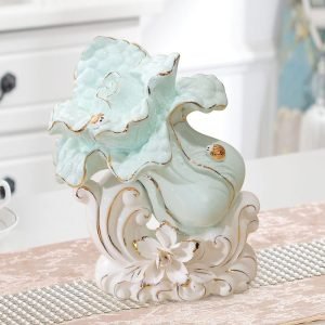Goodsright Decor 18cm Ceramics Cabbage Statue Ornaments Handicrafts Creative Desktop Office Decorations