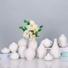 61T54-ak8zL._AC_SL1500 Goodsright Decor Bud Vases Set of 12 - White Ceramic Bud Vases in Bulk Dining Table Centerpieces, Cute Mini Small Flower Vase for Pampas Grass&Single Flower Decor, Ideal Wedding Window Sill Aesthetic Desk Decor
