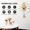 Goodsright Decor Wall Clock,Decorative Wall Clocks,Silent Quality Quartz Wall Clock Battery Operated,Large Wall Clock for Living Room,Kitchen,Home,Bathroom,Bedroom Wall Decor,15x21.5inch