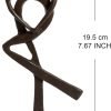 Goodsright Decor Pristine Bronze Abstract Couple Statue