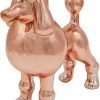Goodsright Decor Ceramic Dog Statue - Metallic Silver Standing Poodle Dog Statue - Decorative Dog Sculpture for Garden or Home D??cor - Poodle Dog Outdoor Statue - (9?? x 3.5?? x 9.25??)