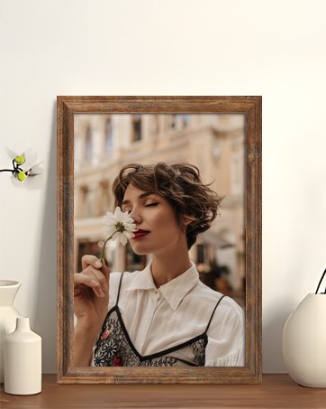 brown picture frames