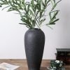 710PDRWzPLL._AC_SL1312 Goodsright Decor Large Ceramic Vase, 13 inch Black Farmhouse Vase,Pottery Decor,Decorative Vases for Home Decor,Rustic Vase,Terracotta vase,Distressed vase