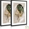 711fA7GZW5L._AC_SL1500 Goodsright Decor 18x24 Aluminum Picture Frame Set of 2 - Displays Poster 16x20 with Mat or 18 x 24 without Mat, Black Metal Gallery Frame, Wall Horizontal or Vertical Display - Wall Hook Included