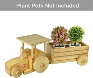 Goodsright Decor I??m Wooden Farm Truck for Household D??cor and Garden Ornament