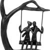 7196ri8NyBL._AC_SL1500 Goodsright Decor Wedding Gifts, Anniversary for Couple Her Him - Loving Couple Iron Sculpture, 12Inch Art Metal Couple Statues for Home Decor, Romantic Couple Figurines in Love, Couple Gifts