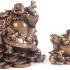 Goodsright Decor Opening Feng Shui Decoration Laughing God Buddha Statue Handicraft Resin Feng Shui Sculpture Lucky Buddha Home Decoration,C