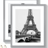 71PylAHP85L._AC_SL1500 Goodsright Decor 18x24 Aluminum Picture Frame Set of 2 - Displays Poster 16x20 with Mat or 18 x 24 without Mat, Black Metal Gallery Frame, Wall Horizontal or Vertical Display - Wall Hook Included