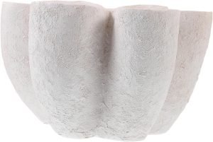 71R8uFyquiL._AC_SL1500 Goodsright Decor Home Decor Vase Bookcase Decor Bookshelf Decoration Vase for Decor Strawberry Decor Plant Decor Vases Decor Vases for Decor Desk Resin Crafts Bud Scallop Living Room Flowerpot