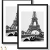 71V6TtGkQbL._AC_SL1500 Goodsright Decor 18x24 Aluminum Picture Frame Set of 2 - Displays Poster 16x20 with Mat or 18 x 24 without Mat, Black Metal Gallery Frame, Wall Horizontal or Vertical Display - Wall Hook Included