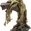 Goodsright Decor Leopard Hunting Antelope Statues, Wild Animal Jaguar Cheetah Figurines Decor, Predator Art Sculptures, Creative Decoration for Living Room Office, Resin 11''