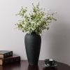 71Xyd4UKZ0L._AC_SL1500 Goodsright Decor Large Ceramic Vase, 13 inch Black Farmhouse Vase,Pottery Decor,Decorative Vases for Home Decor,Rustic Vase,Terracotta vase,Distressed vase
