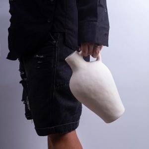 71a3_ju2JBL._AC_SL1500 Goodsright Decor White Ceramic Decor Vase BlossoME 12??H Large Pottery for Flowers Pampas Grass,Boho Modern Rustic Farmhouse Decoration for Livingroom Bedroom Kitchen Entryway Console Table Countertop Shelves