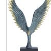 Goodsright Decor Resin Angel Wings,Simulated Abstract Open Eagle Art Model,Modern Nordic Decoration,Resin Sculpture Statue Ornaments, Home Decor,Wings,TV,Wine Cabinet (02)
