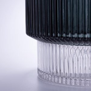 Goodsright Decor Hand Blown Glass Vase, Murano Glass Vase, Centerpiece Vase, Glass Art Vase, Unique Home Decor, Living Room, Wedding, Office Table Display.