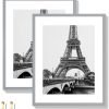 71kpqNhPQ-L._AC_SL1500 Goodsright Decor 18x24 Aluminum Picture Frame Set of 2 - Displays Poster 16x20 with Mat or 18 x 24 without Mat, Black Metal Gallery Frame, Wall Horizontal or Vertical Display - Wall Hook Included