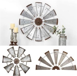 Goodsright Decor Iron Wall Decor For Farmhouse Home Metal Wall Art Ornaments Iron Hangings Decoration Unique