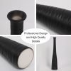 Goodsright Decor Tall Black Ceramic Vase,Flower Vase 20" Pampas Grass Vase,Floor Vase,Modern Home Decorations,Handmade Brushed Skinny Vase for Decor Living Room Table Fire Mantel Entryway
