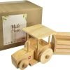 Goodsright Decor I??m Wooden Farm Truck for Household D??cor and Garden Ornament