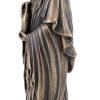 Goodsright Decor Top Collection Meditating Guan Yin Statue Standing on Lotus Pedestal- Kwan Yin Goddess of Mercy and Compassion Sculpture in Premium Cold Cast Bronze - 7.25-Inch Collectible Avalokiteshvara Figurine