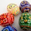 817sIc22SoL._AC_SL1500 Goodsright Decor Easter Painted Eggs Wooden Ukrainian Pysanky Pysanka. Polish Pisanki. Czech Kraslice. Set of 12