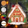 Goodsright Decor How Sweet It is to Work with You Custom Shaped Wooden Christmas Ornament Keepsake - Coworker, Wooden Ornament, Pack 3