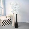 Goodsright Decor Tall Black Ceramic Vase,Flower Vase 20" Pampas Grass Vase,Floor Vase,Modern Home Decorations,Handmade Brushed Skinny Vase for Decor Living Room Table Fire Mantel Entryway