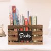 Goodsright Decor Premium wood crates for display, wooden boxes for crafts, storage basket centerpieces for Home, Rustic bathroom d??cor