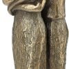 Goodsright Decor Soulmates Lovers Kissing Sculpture - Perfect Wedding