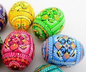 81hJPbMY52L._AC_SL1500 Goodsright Decor Easter Painted Eggs Wooden Ukrainian Pysanky Pysanka. Polish Pisanki. Czech Kraslice. Set of 12