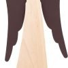 81ryc2INSGL._AC_SL1500 Goodsright Decor Wooden Guardian Angel Figurines for Love, Peace, Inspiration - Remembrance Angel Collectible Statue - Christmas Wood Angel Decor - Rustic Angel Gift in Memory of Loved Ones - Medium