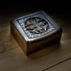 Goodsright Decor Handmade Armenian Jewelry Box made of Walnut wood (Hardwood) with Beautiful Ornaments, Gift, Souvenir, Carved Wooden Box