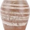81vtazGOnEL._AC_SL1500 Goodsright Decor Ceramic Rustic Farmhouse Vase,11 inch Terracotta Vase,Neutral Tall Clay Vases Decorative Vase for Living Room,Table,Shelf Decor (Round)