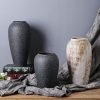 81xepq8mtxL._AC_SL1500 Goodsright Decor Large Ceramic Vase, 13 inch Black Farmhouse Vase,Pottery Decor,Decorative Vases for Home Decor,Rustic Vase,Terracotta vase,Distressed vase